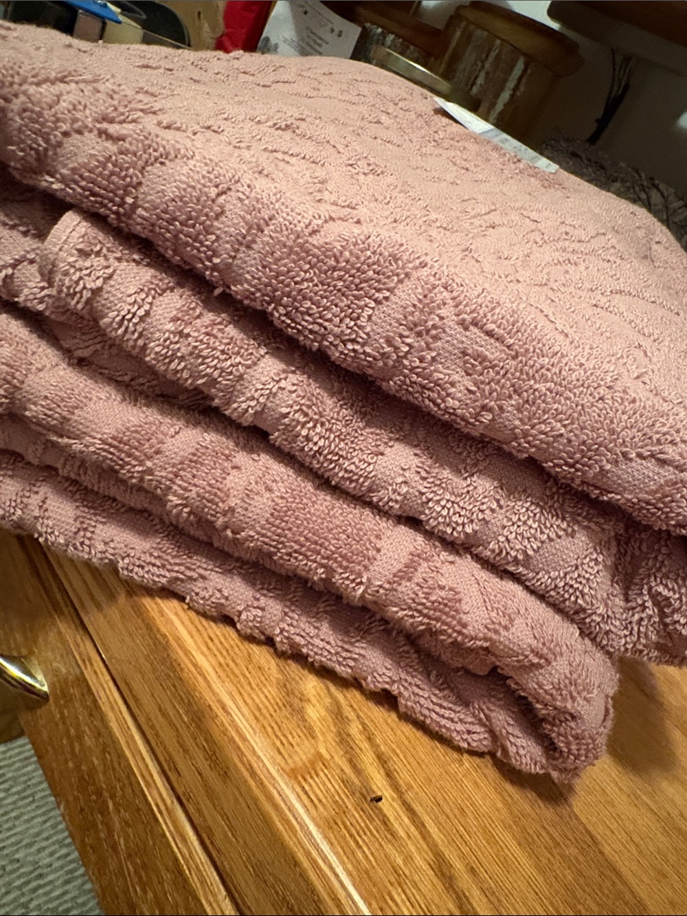Two Room & Retreat Performance Bath Towel - Dusty Rose
